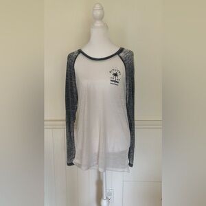 Rip Curl Long Sleeve Raglan T-Shirt - Size M